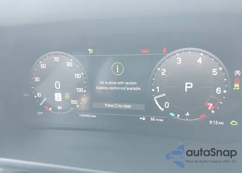 2024 Land Rover Defender 110 P400 S z USA, uszkodzony, nr VIN SALEJ7EU9R2265498